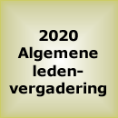 2020 Algemene ledenvergadering